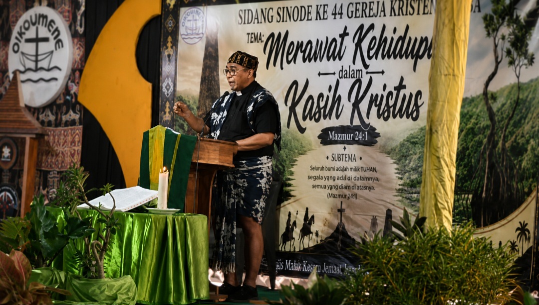 Hadiri Sidang Sinode GKS, Ketua PGI Ajak Gereja Jaga Alam Sumba