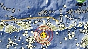 Gempa Magnitudo 4,7 di Sumba Timur, BMKG Catat 585 Kali Gempa Susulan